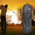 thumbnail image 3 of Almencla Foldable Golf Travel Plane Bags Wheeled Cover Wear Resistant Adjustable Shoulder, 3 of 8