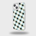thumbnail image 1 of Caseco iPhone 15 Clear Case - Dark Lattice Design, 1 of 5
