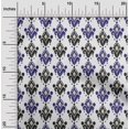 thumbnail image 1 of oneOone Georgette Viscose Fabric Ethnic Ikat Decor Fabric Printed BTY 42 Inch Wide, 1 of 4