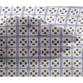thumbnail image 4 of oneOone Viscose Chiffon Fabric Check Ikat Printed Fabric 1 Yard 42 Inch Wide, 4 of 4