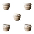 thumbnail image 3 of relayinert Hanging Basket Rattan Easy Application For Balcony And Garden Plants Eco-friendly Wickerwork Basket Type 1 5Set, 3 of 6
