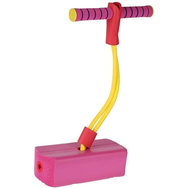Bâton Pogo pour Enfants, Sauteur Pogo pour Enfants, Sauteur Pogo en Mousse Jouets d'Apprentissage, Sauteur en Mousse Durable et à Élastique pour 3+ Ans