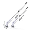 thumbnail image 3 of Cordless Electric Spin Scrubbers For Cleaning Shower With 6 Brush Heads, Electric Spin Scrubber Cordless Rechargeable With Adjustable Extension Power Shower Scrubber For Bathroom, Tub, Tile, Floor, 3 of 9