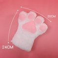 thumbnail image 2 of Glisme Winter Gloves Women Cat Fingerless Gloves Cat Mittens For Performance And Events Grey, 2 of 3