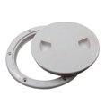 thumbnail image 3 of Marine 6" Boat Deck Cover Marine Deck Plate Access & Lid Round, 3 of 8
