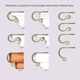 thumbnail image 3 of Haute Decor Baguette Extensible pour Bas de Noël Argent, 3 of 5