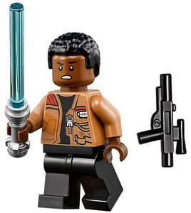 LEGO Star Wars Minifigure Finn with Lightsaber and Blaster 75139