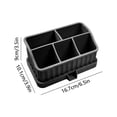 thumbnail image 3 of EGNMCR Bacs de Rangement, Conteneurs de Rangement Silicone Brosse à Dents Dentifrice Boîte de Rangement Rack Salle de Bain Étagère de Rangement Ensemble de Lavage Salle de Bain Produit de Beauté Boîte de Rangement Silicone, 3 of 6