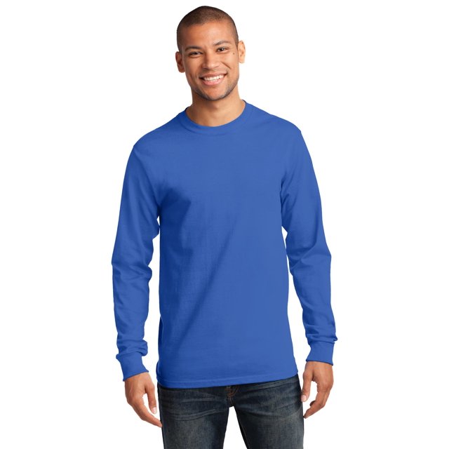 Port & Company T-Shirt Essentiel à Manches Longues pour Hommes PC61LS