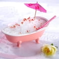 thumbnail image 2 of Ceramic Bathtub Snack Bowl, Mini Dessert Dish, Ramen Soup Bowl, Multipurpose Serving Bowl, Condiment Container, Household Kitchen Dining, Party Food Display, 2 of 8