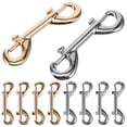 thumbnail image 1 of AURARMLET 10Pcs Metal Dog Leash Snap Hooks with Dual Ends for Outdoor Use and Quick Connect, 1 of 5
