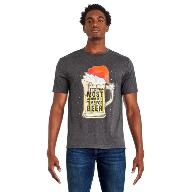 T-shirt de Noël George pour hommes