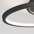 thumbnail image 2 of Salto Black Flush Mount, 2 of 8