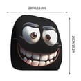 thumbnail image 3 of Funny Car Print Headrest Cover, EDHITNR Universal Stretchy Elastic Headrest Protector, Breathable Mesh Washable Headrest Covers for Vehicle Seat Protection, 3 of 4