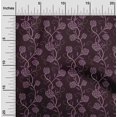 thumbnail image 2 of oneOone Rayon Purple Fabric Floral Craft Projects Decor Fabric Printed By The Yard 56 Inch Wide, 2 of 5
