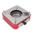 thumbnail image 2 of Alcohol Stove Portable Drawer Type Solid Alcohol Burner for Outdoor Camping Travel Barbecue Red, 2 of 12
