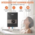thumbnail image 4 of VEVOR Instant Water Heater, 8kw On Demand Electric Tankless Water Boiler, Digital Temperature Display & Easy Installation & 24-Hour Water Supply, For Kitchen Bathroom Shower Mall Salon ETL Listed, 4 of 9