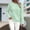 Light Green, variant on NMMUED Sweaters for Women, Pullover Sweaters for Women, Lightweight Sweaters for Women, Long Sleeve Shirts for Women, Knit Tops for Women, White XL
