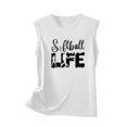 thumbnail image 3 of SDNall Womens Fashion Printed Round-Neck Loose Sleeveless T-shirt Pullover Tops, 3 of 9