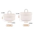 thumbnail image 2 of Office Portable Microwave Oven Thermal Insulation Lunch Box Portable Microwave Oven Traveling Detachable Food Storage Case Washable Container White Small, 2 of 9
