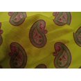 thumbnail image 4 of oneOone Cotton Silk Fabric Paisley Block Print Fabric By The Yard 42 Inch Wide, 4 of 4