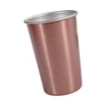 thumbnail image 3 of Tasse en Acier Inoxydable Verres à Boire en Métal Tasse à Boire Empilable Réutilisable Eau Grand Or, 3 of 7