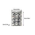 thumbnail image 3 of Vaidha 3cm Christmas Tree L Bauble Hanging Home Party Ornament Decor, 3 of 3
