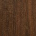 thumbnail image 4 of vidaXL Console Table with Shelf Brown Oak 29.5"x11.4"x29.5" Engineered Wood, 4 of 6