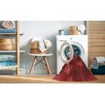 thumbnail image 2 of Ahgly Company Tapis Rectangulaire Lavable en Machine Intérieur Transitionnel Rouge Tomate, 5 Pieds x 7 Pieds, 2 of 7