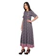 thumbnail image 2 of Moomaya Kurti Longue Imprimée Tenue d'Été Tunique Ligne A pour Femmes, 2 of 5