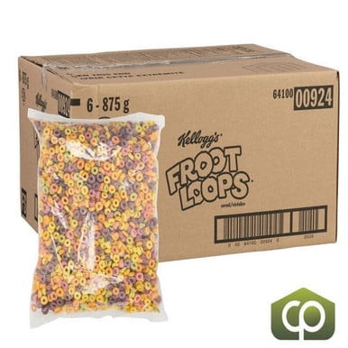 Kellogg's Froot Loops Sleeve 875g (6/Case) - 11.5 lbs