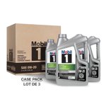 Mobil 1™ Advanced Fuel Economy Full Synthetic Motor Oil 0W-20, 3 PACK 4.73 L