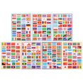 thumbnail image 1 of EIGTHTAIL 7 Sheets World Flags Stickers Countries Flags Stickers Label Nation Flags Stickers Decals for Luggage Room Decor, 1 of 4