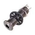 thumbnail image 1 of Professional Stereo Output Threaded Output 1/4 Inch Input Rustproof Rustproof Socket Exquisite Socket Plug Electric Guitar Accessories Parts Black, 1 of 9