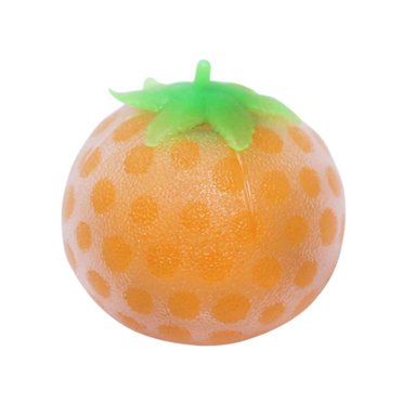 Mini Fruit Shape Stress Relief Balls Toy Decompression Toy Squeezing Balls Toy Sensory Decompression Toy