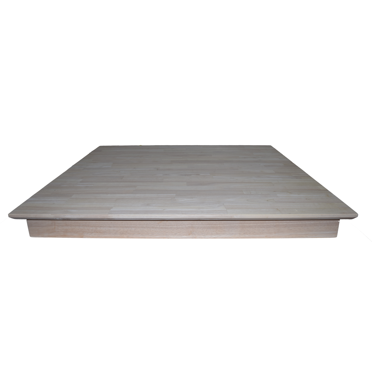 BingLTD - 36" Unfinished Square Table Top (TT3602-SQ-RW-UNF)
