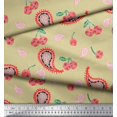 thumbnail image 2 of Soimoi Poly Georgette Fabric Floral & Paisley Decor Fabric Printed Yard 42 Inch Wide, 2 of 3