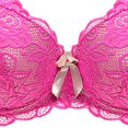 thumbnail image 3 of adviicd Ropa Interior Mujer Women's Front Closure Cotton Bra(Pink,90B), 3 of 3