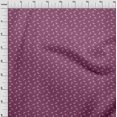 thumbnail image 4 of oneOone Silk Tabby Dark Magenta Fabric Bird Craft Projects Decor Fabric Printed By The Yard 42 Inch Wide, 4 of 5