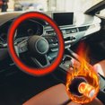 thumbnail image 1 of Oefntac Winter Handlebars Heated Steering Wheel Covers Car Thermal Protection Covers Heating, 1 of 5