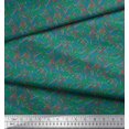 thumbnail image 2 of Soimoi Viscose Chiffon Fabric Check & Texture Print Sewing Fabric Yard 42 Inch Wide, 2 of 4
