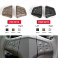 thumbnail image 3 of Graflsoa Boutons de Commande Volant Premium ABS+PC pour Mercedes GL/ML/R-Class (2006-2009) - Côté Gauche, 4 Touches, Noir, Durable et Résistant aux UV, 3 of 6