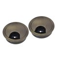 thumbnail image 2 of Thinsony 2Pcs 60mm Ordinateur Table de Bureau Cache Passe-Fils Trou de Câble Bronze 1Set, 2 of 6