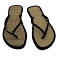 thumbnail image 5 of Women Flat Slippers Comfortable Fuzzy Flip Flop Slippers for Women Memory Foam Non-Slip Sandals Silent Bamboo Leopard Flip Flops for Women Rattan Flip Flop, 5 of 5