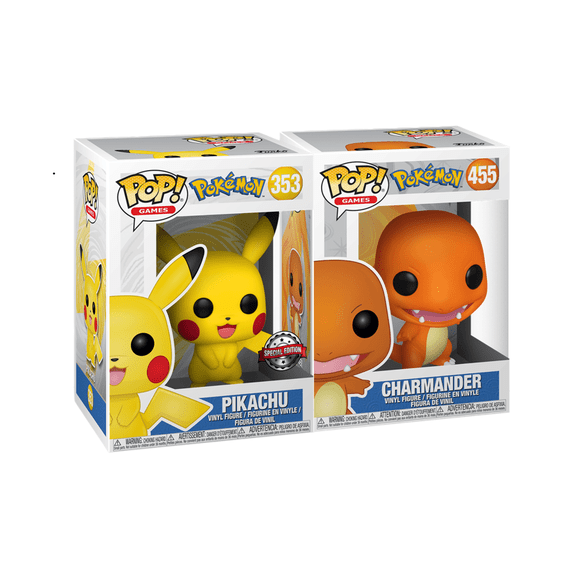POP Games: Pokemon - Pikachu + Charmander