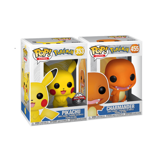 POP Games: Pokemon - Pikachu + Charmander