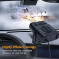 thumbnail image 4 of Solar Panel Heater, Compact Solar Panel Space Heater Portable  for Travel, 4 of 7