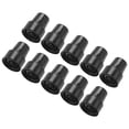 thumbnail image 1 of Walking Support Rubber End, 10 Pack Lightweight 19mm Inner Diameter Safety Walking Support Ferrule Protector Wear Resist  for Outdoor, 1 of 7