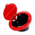 thumbnail image 1 of Fuel   Oil  Cover Aluminum Alloy Fuel  Cover Gas  Fit For  JK 4 Doors 2007-2016Red, 1 of 8