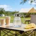 thumbnail image 4 of Acrylic Striped Kettle Plastic Cold Water Kettle Transparent Cool Kettle Juices Kettle Herbal Tea Kettle, 4 of 6